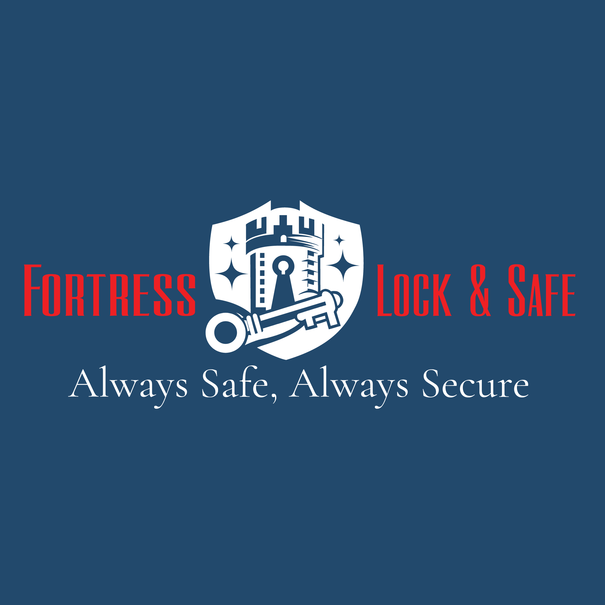 Fortress Lock &amp; Safe Logo