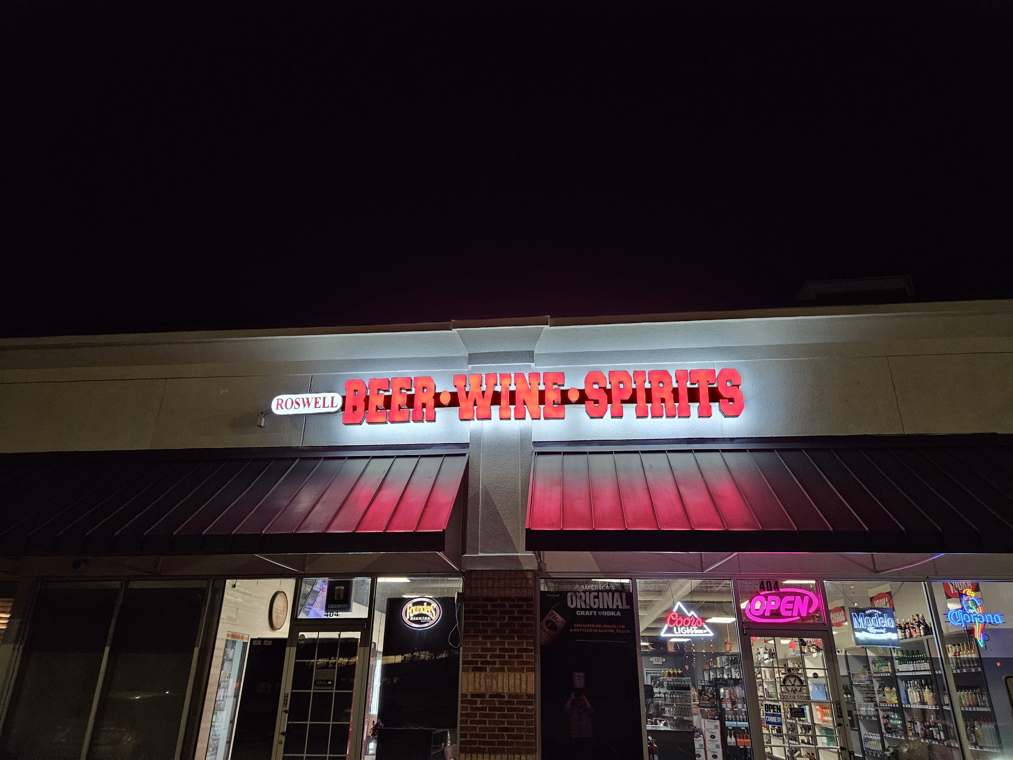 Roswell Liquor Store Image