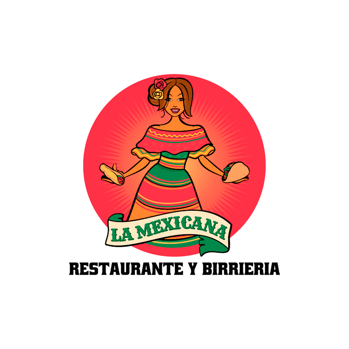 La Mexicana Restaurante &amp; Birrieria Logo