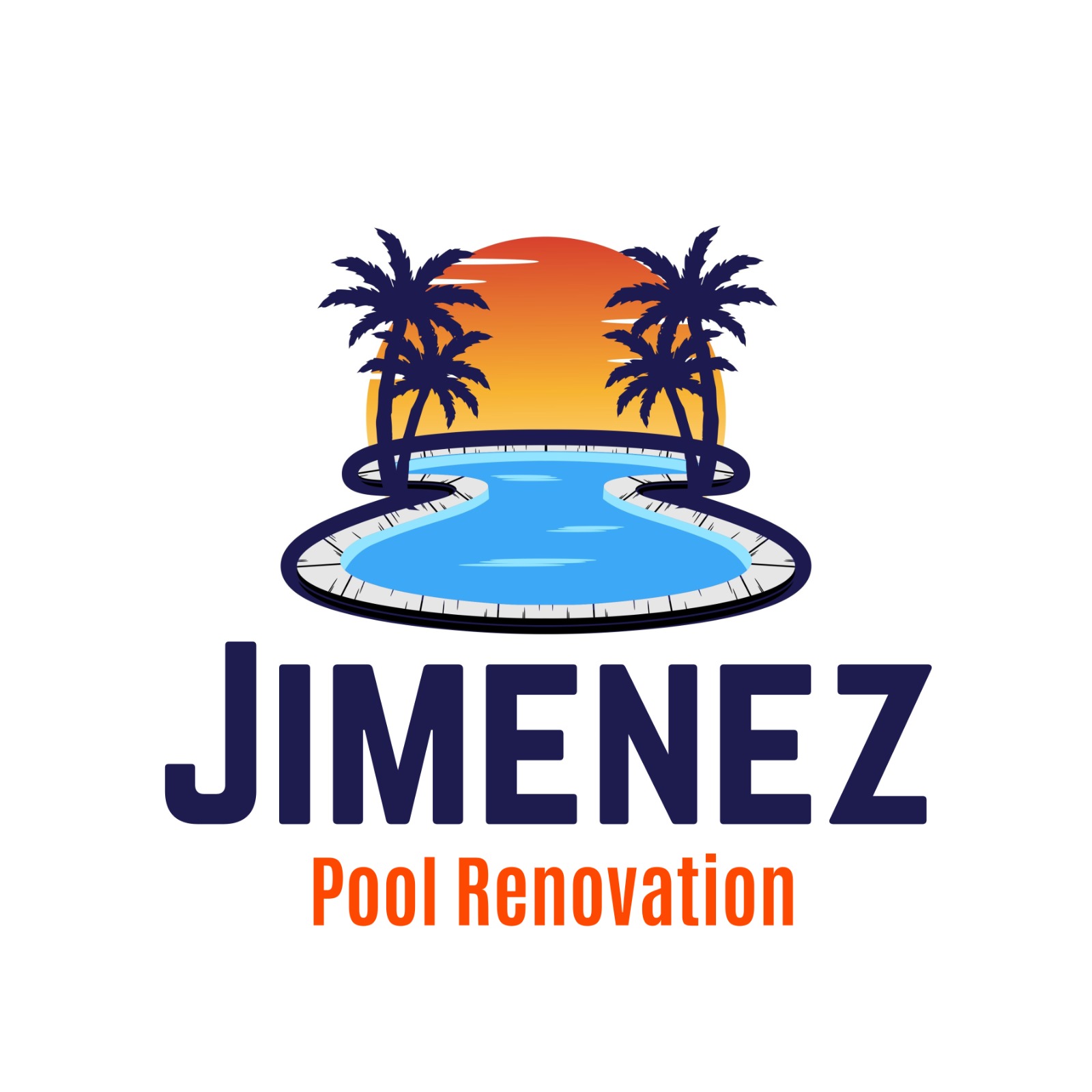 Jimenez Pool Renovation Logo