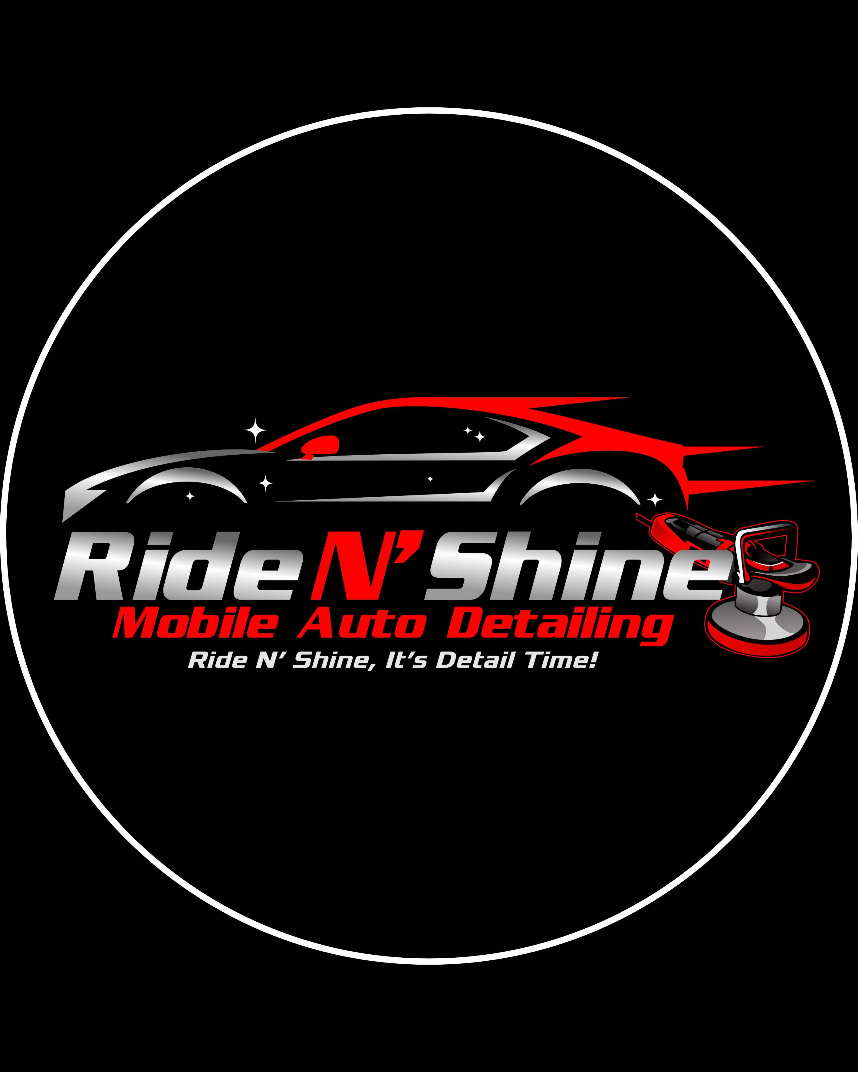 Ride N Shine Mobile Auto Detailing Logo