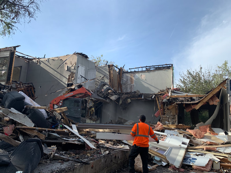 Main Street Demolition of Albuquerque Logo