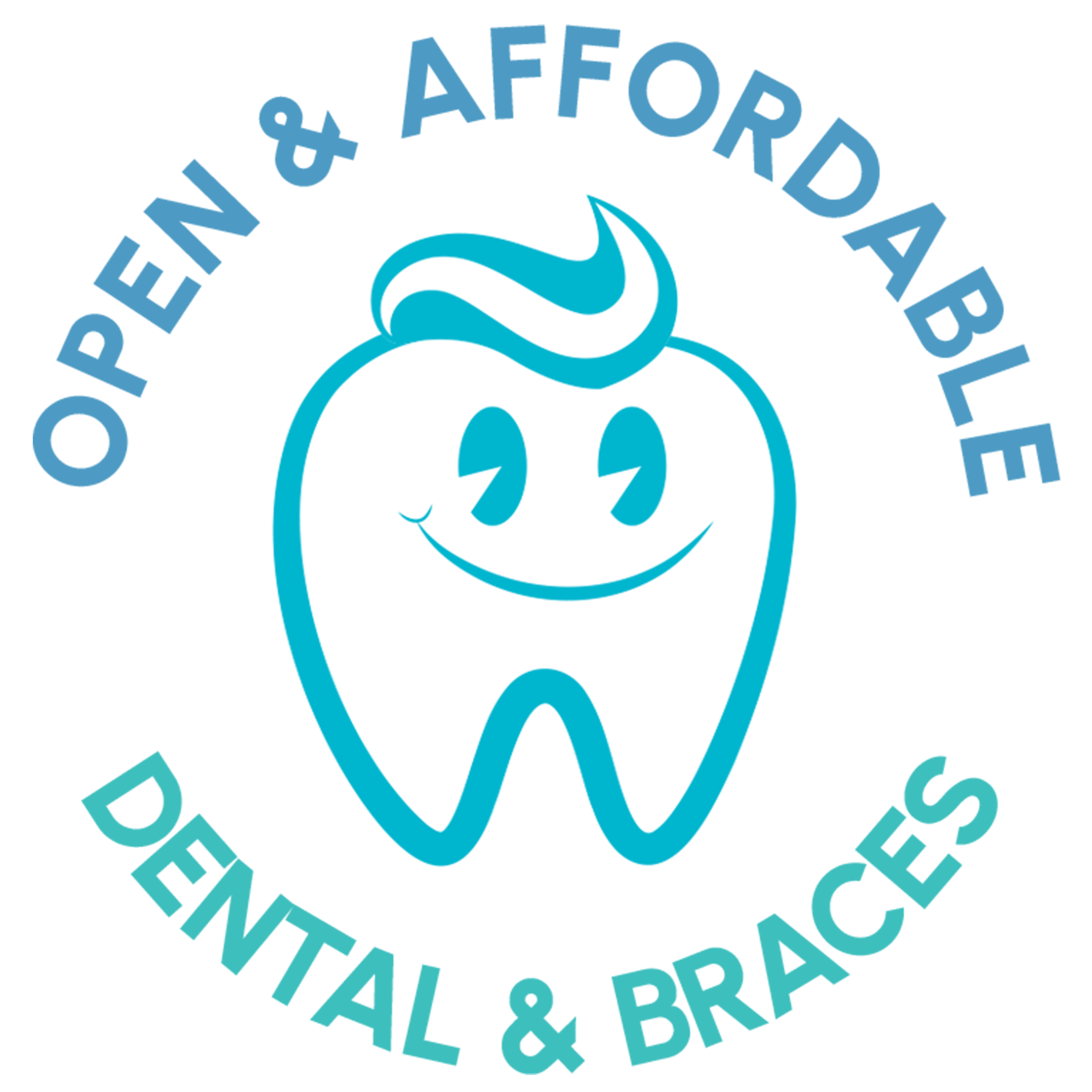 Open and Affordable Dental Lakewood North Logo