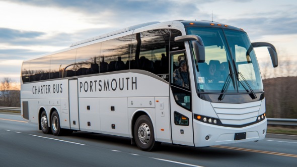Charter Bus Portsmouth Image