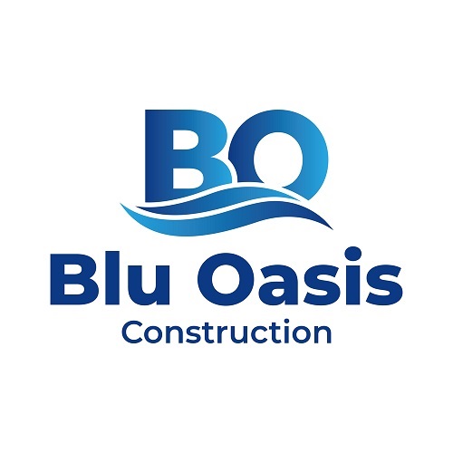 Blu Oasis Construction Logo