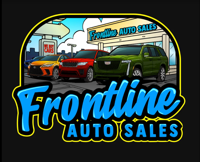 FRONTLINE AUTO SALES Logo