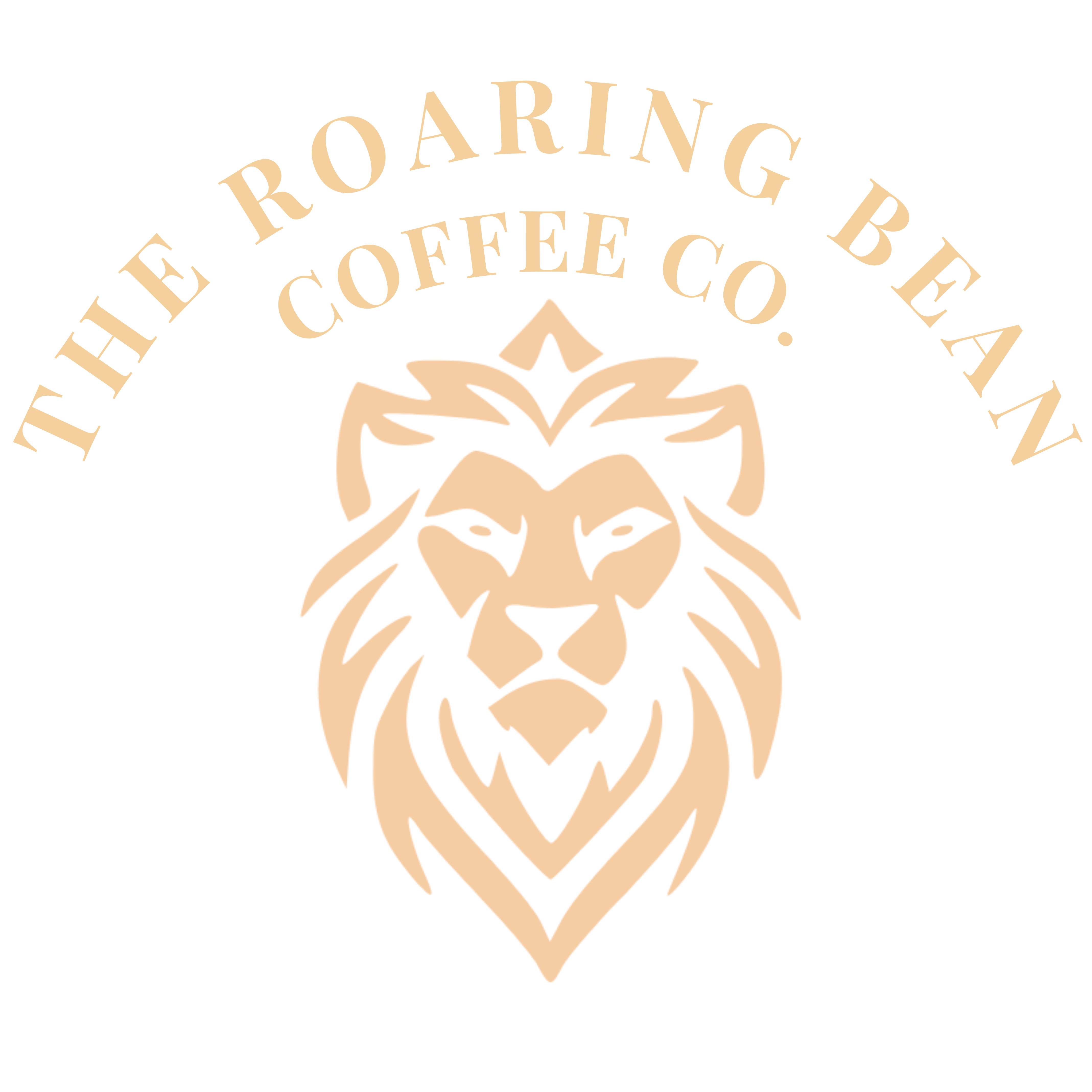 The Roaring Bean Coffee Company Logo