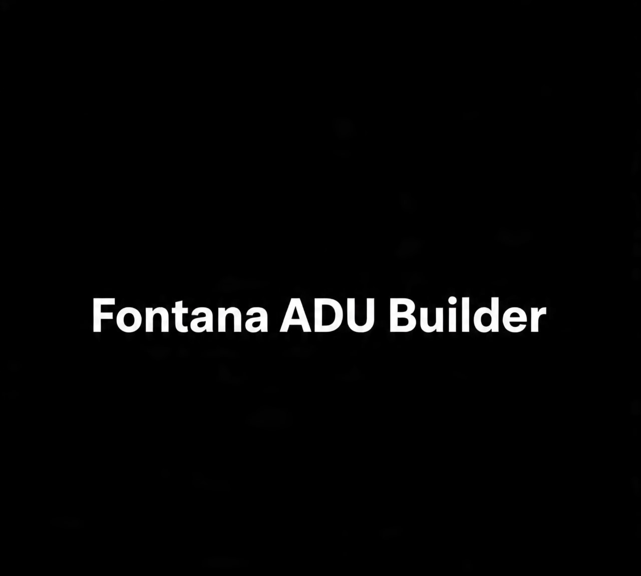 Fontana ADU Builder Logo
