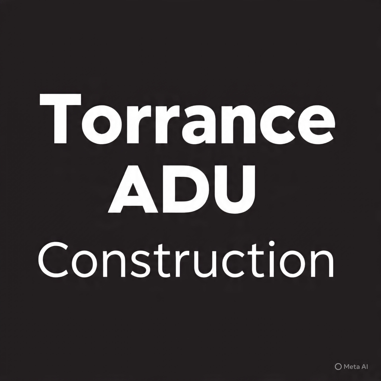 Torrance ADU Construction Logo