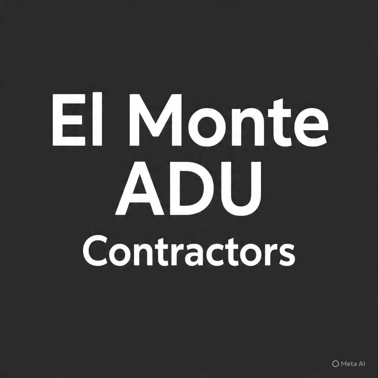 El Monte ADU Contractors Logo