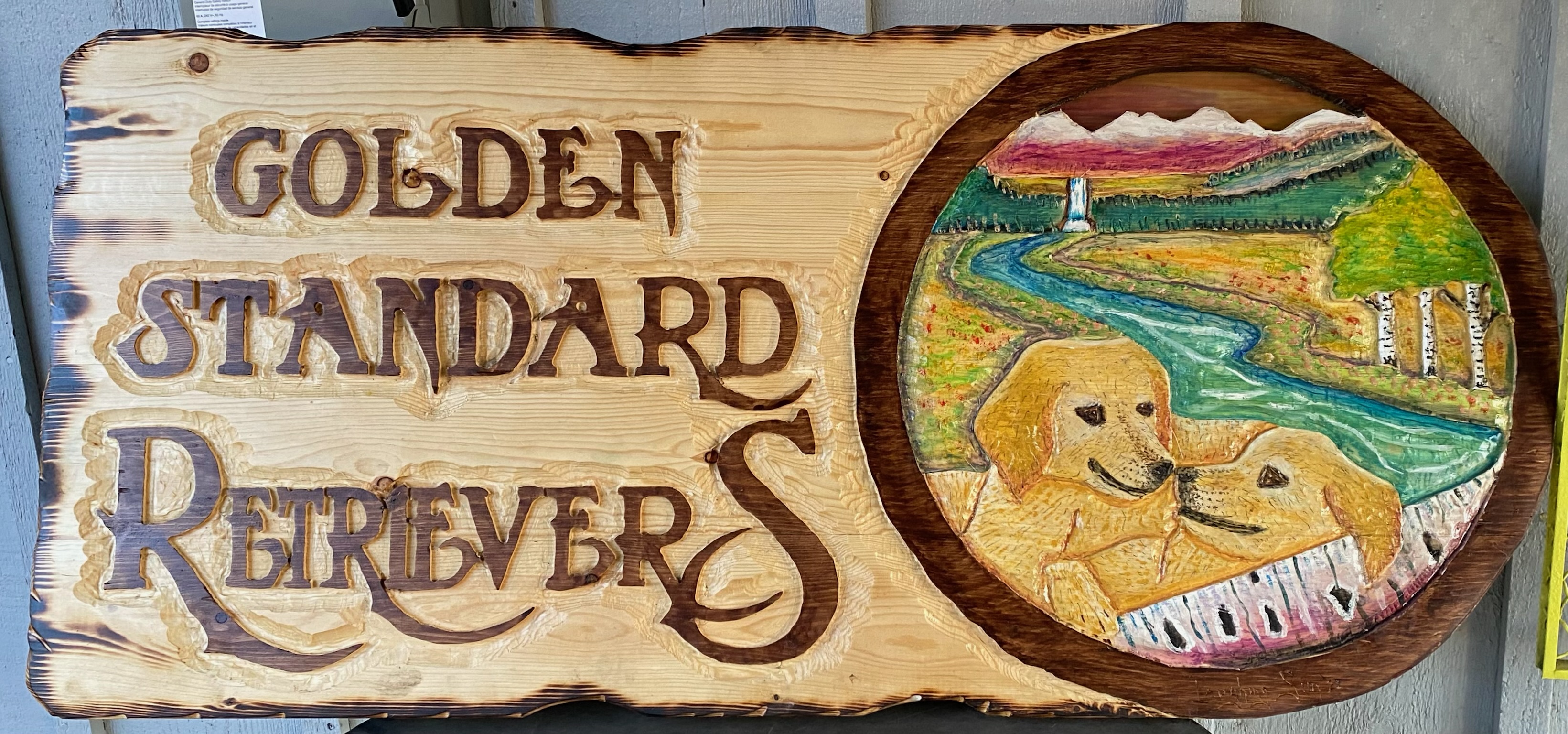 Golden Standard Retrievers Logo