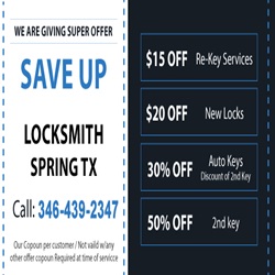 Locksmith Spring TX Logo