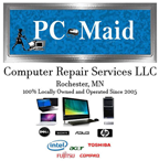 A PC-Maid Computer Repair Services Logo