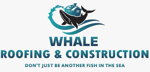 Whale Roofing &amp; Construction Logo