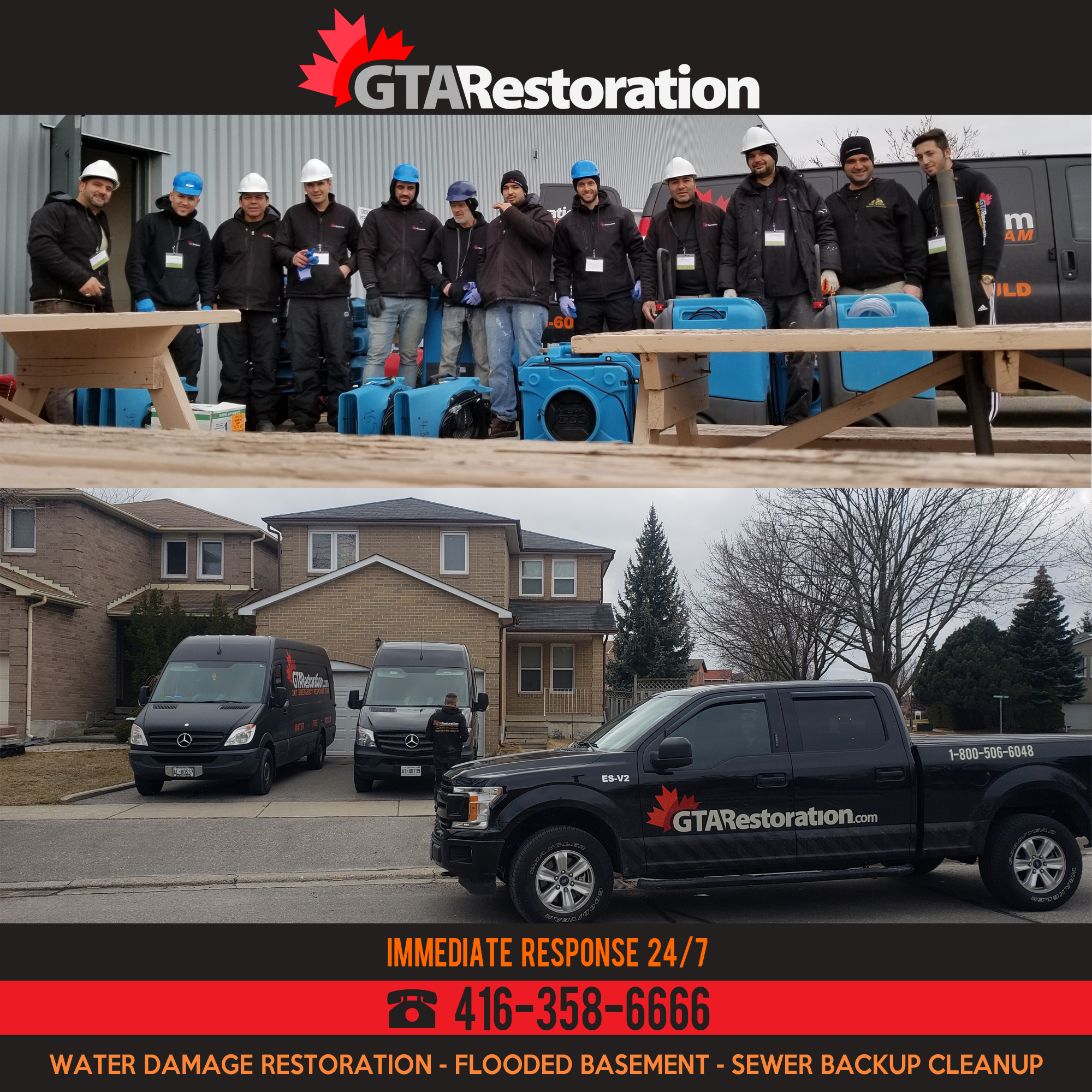 Water Damage GTA Restoration