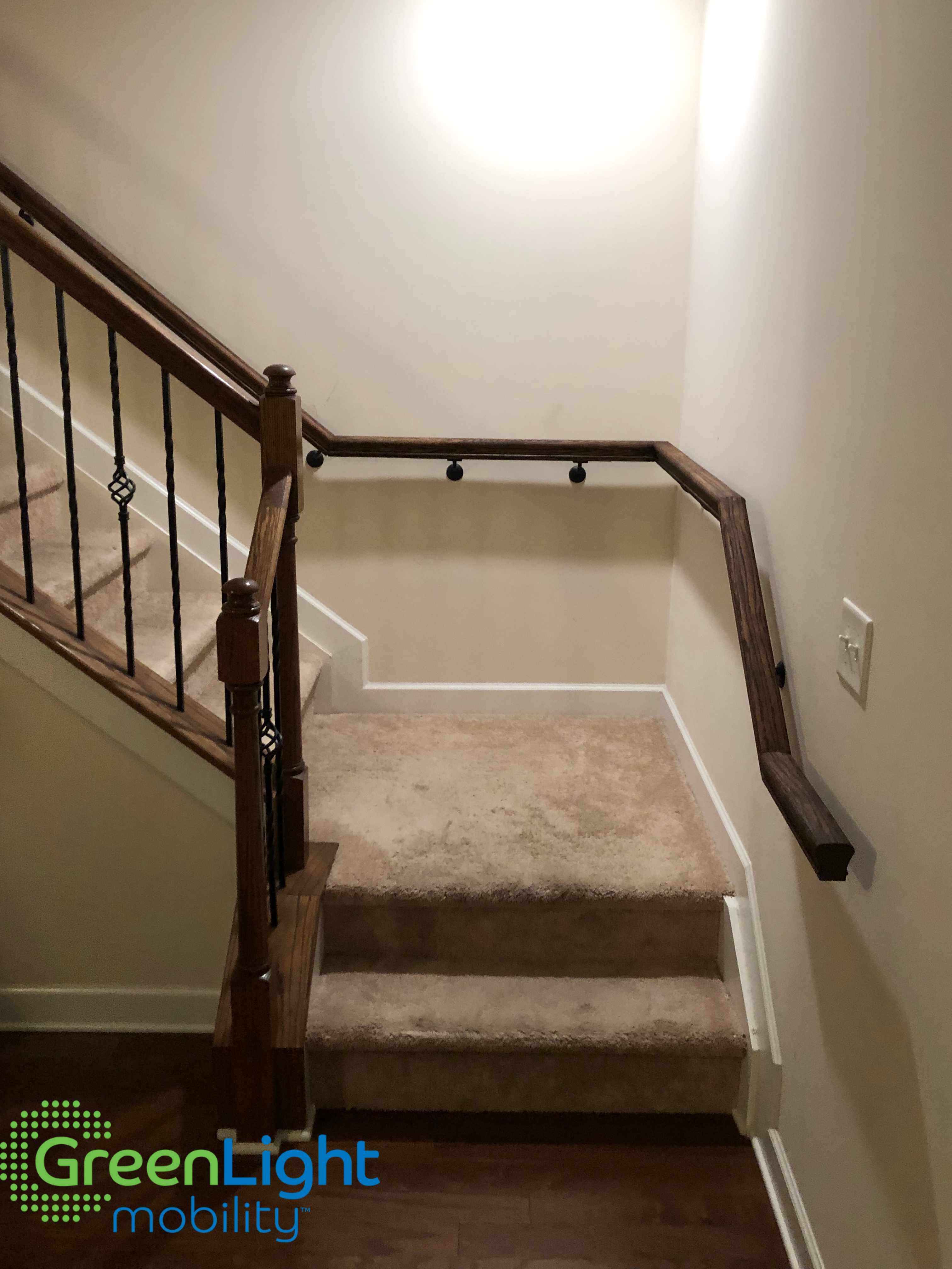 Hand Rail for indoor stairs